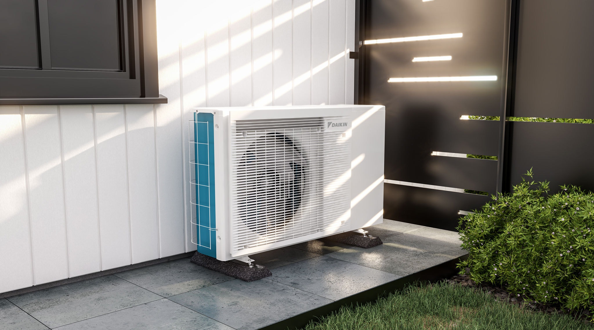 Daikin Emura-installation udendørs