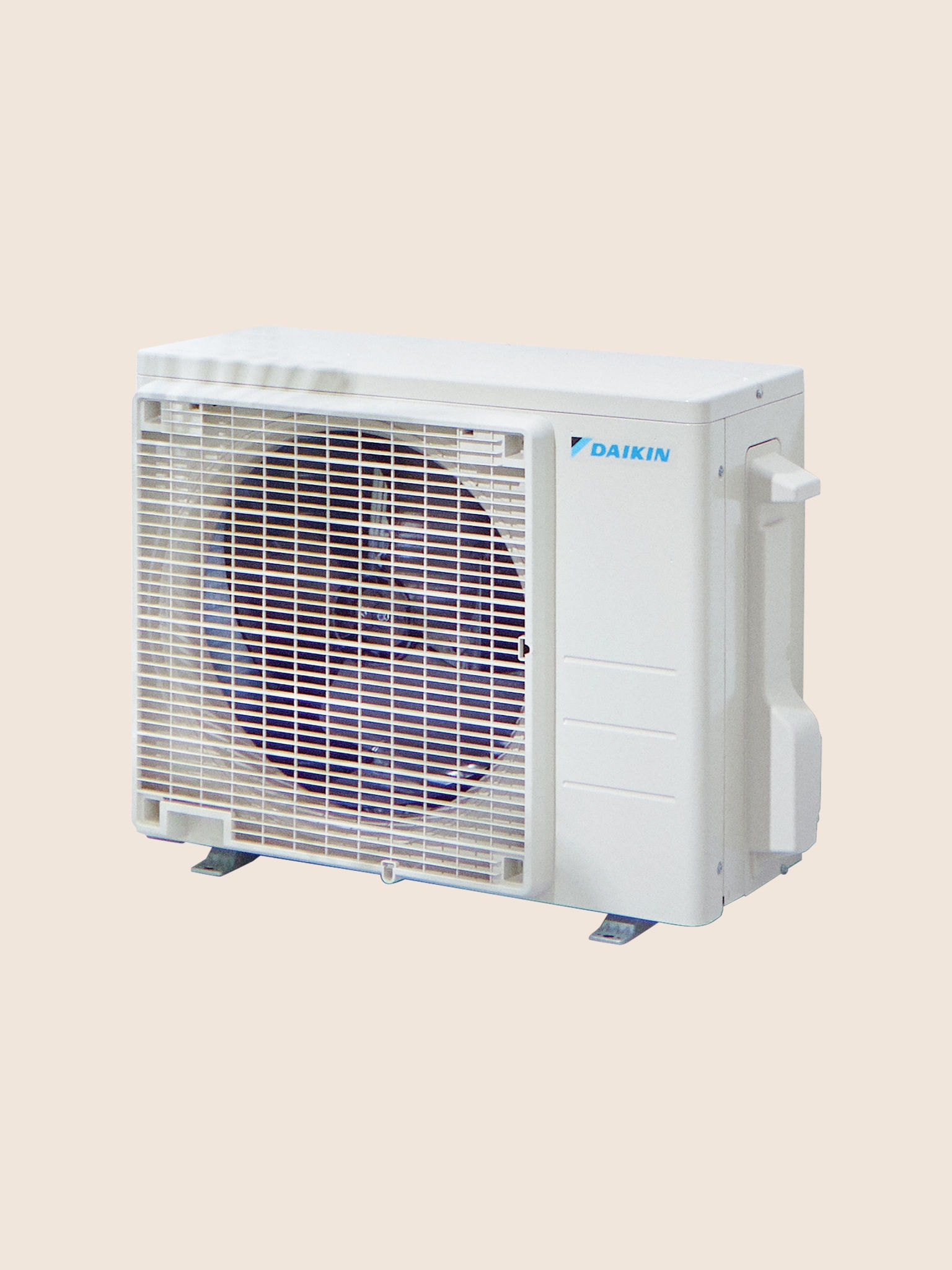 Packshots: outside unit of Sensira air conditioner