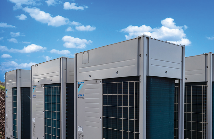 The flexible outdoor unit